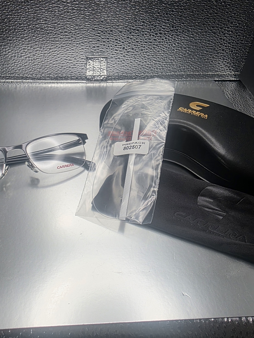 Carrera Clear Lens Eyeglasses with Black Case